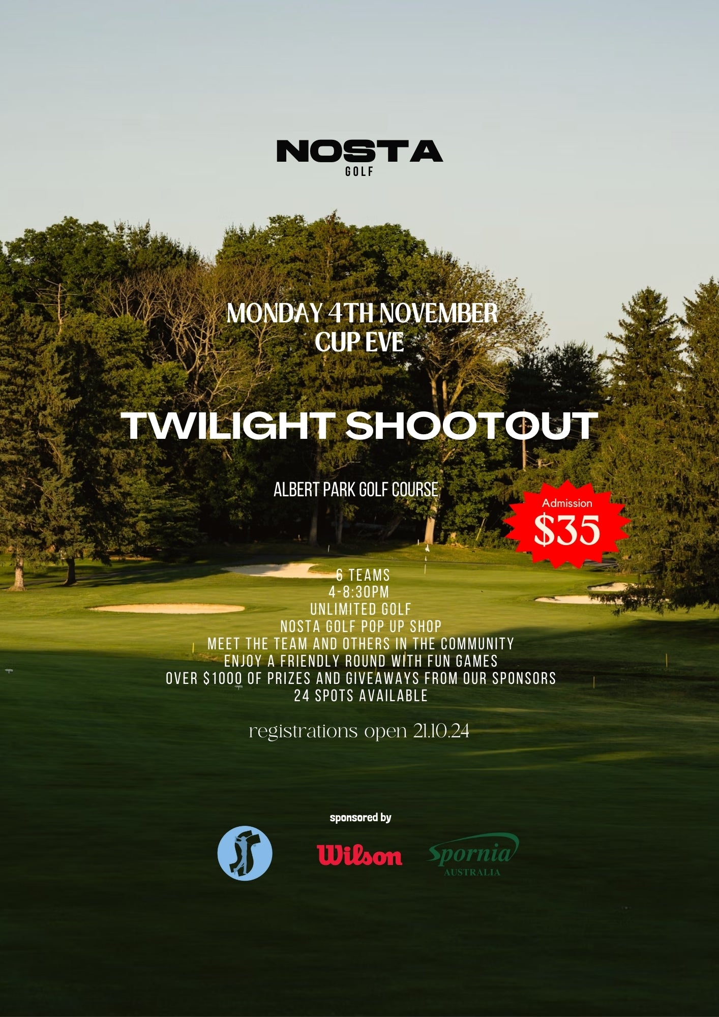 Twilight Shootout - Player Admission